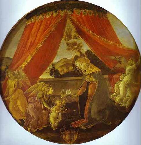 Sandro Botticelli Madonna de Padiglionel